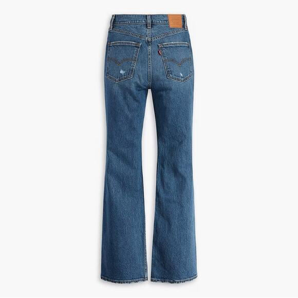 NEW Levi’s 70’s High Rise Flare Premium Jeans Distressed Womens Size W27 L32 - Picture 9 of 9